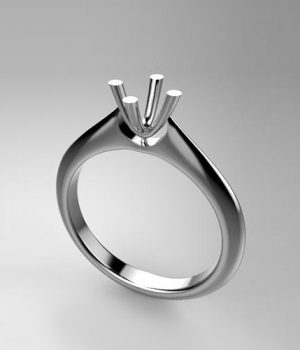 Mounting solitaire ring 8189-SMALL