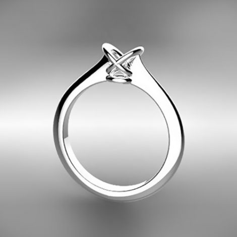 Mounting solitaire ring 8616-SMALL